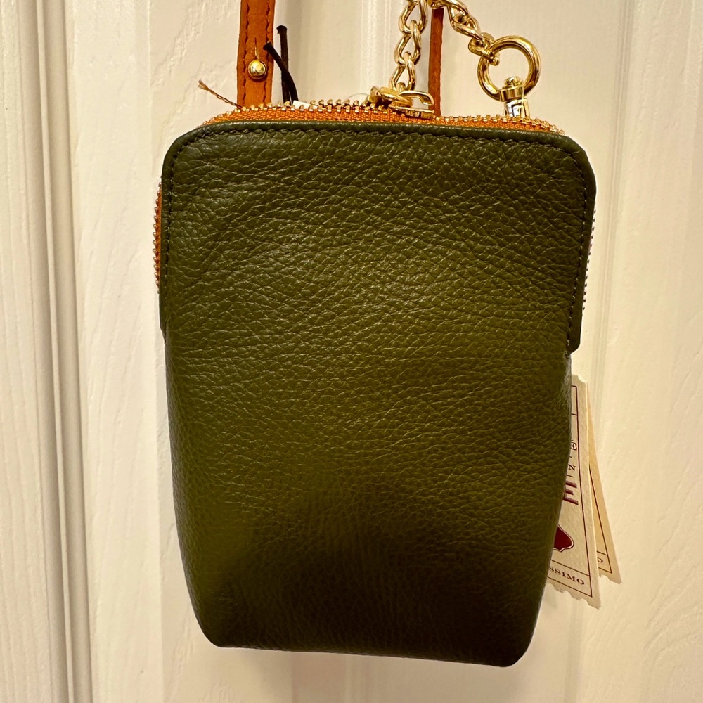 VALENTINA Crossbody bag 💼 green color, one size fits,